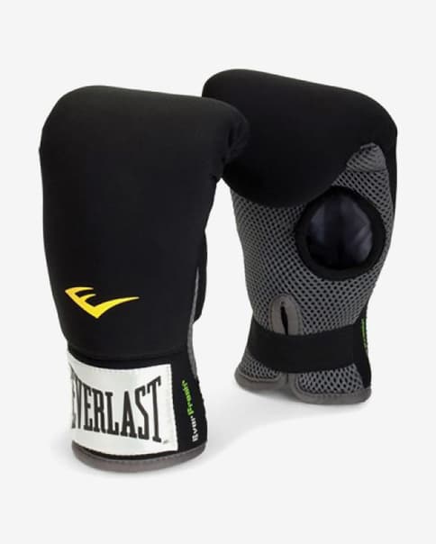 Everlast Heavy Handschoenen Zwart Wit Geel