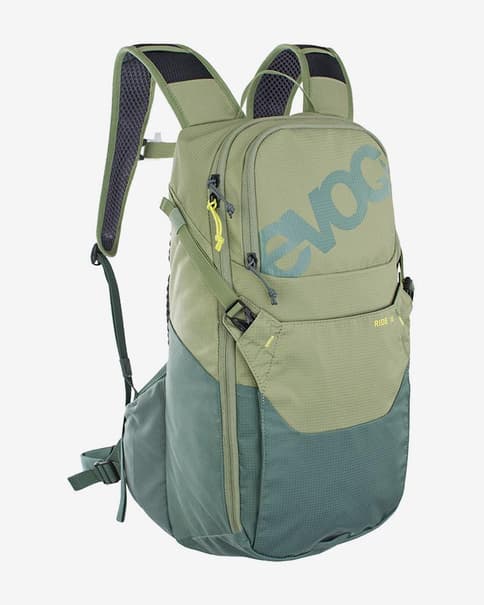 Mochila de hidratación Evoc Ride 16L verde oliva verde oscuro