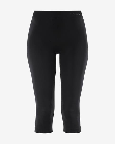 Malla pirata interior Falke Warm negro mujer