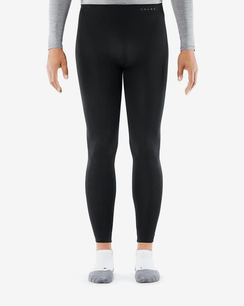 Malla larga interior Falke Warm negro