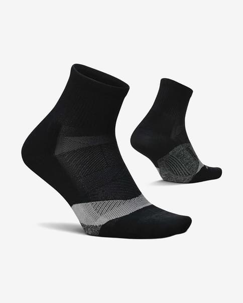Calcetines Feetures Elite Light Cushion Quarter negro