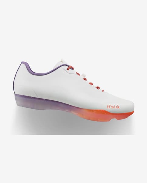 Fizik Tempo Beat Shoes White Green Orange