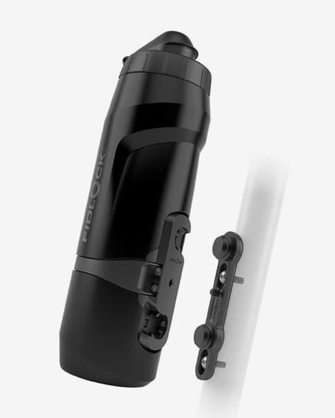 Bidón con soporte Fidlock Twist 800 ml negro oscuro