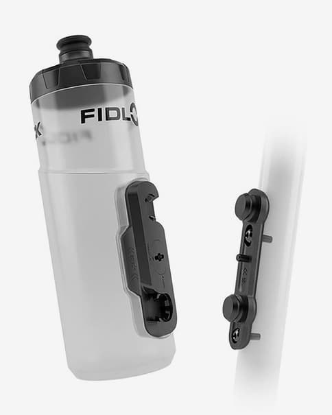 Bidón Fidlock Twist 600 ml transparente gris