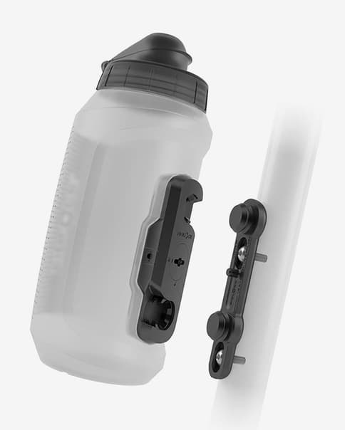 Bidón Fidlock Twist Compact 750 ml + soporte gris