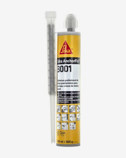 Résine Fixe Climbing Epoxi Sika AnchorFix 3001