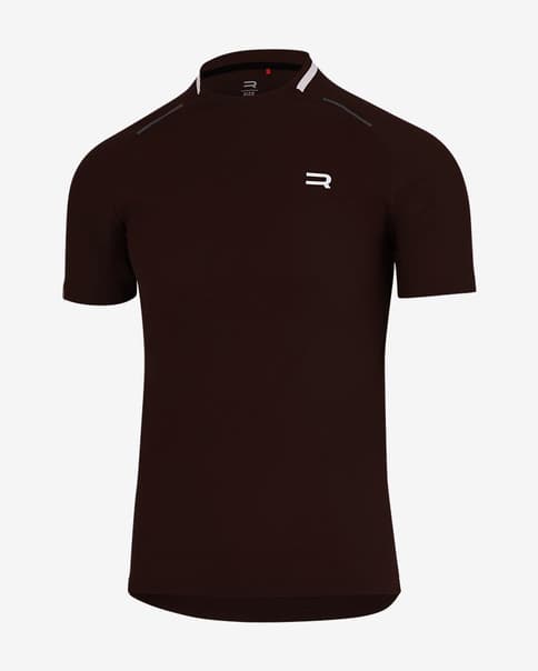 Finisseur Gravel T-shirt bruin korte mouw