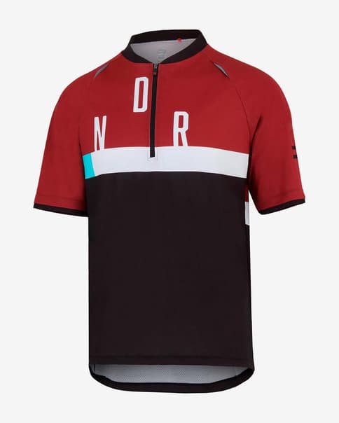 Maglia Finisseur Core MTB Ndr manica corta nero rosso