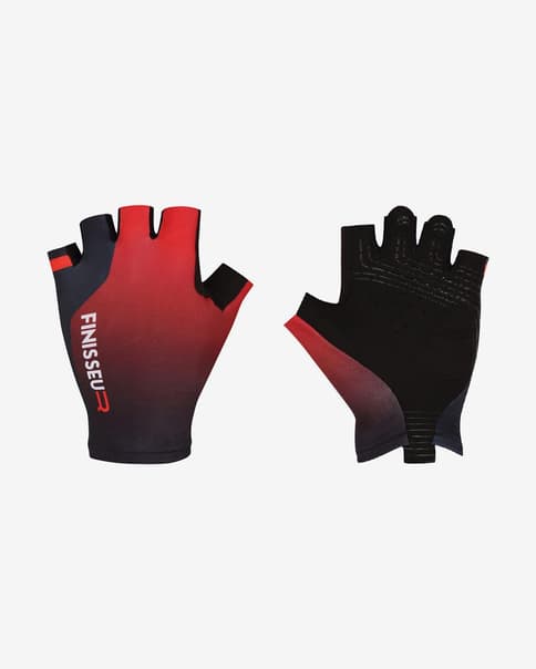 Guantes Finisseur Gradient rojo negro