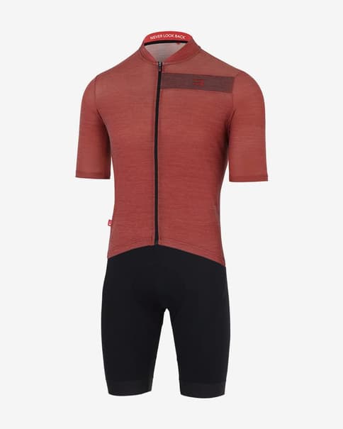 Equipación Finisseur Pro Merino rojo negro