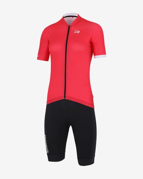 Equipación Finisseur Pro negro rojo mujer