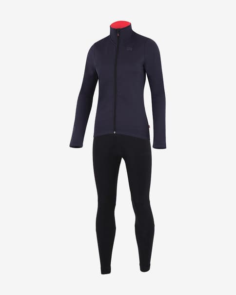 Equipación Finisseur Core Hybrid azul oscuro negro mujer
