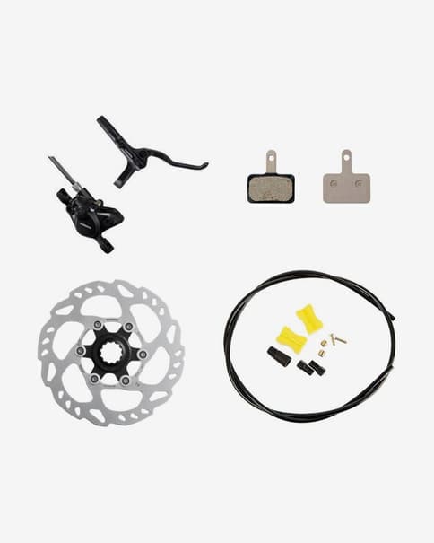 Freno de disco hidráulico Shimano MT201 delantero + Disco Center Lock