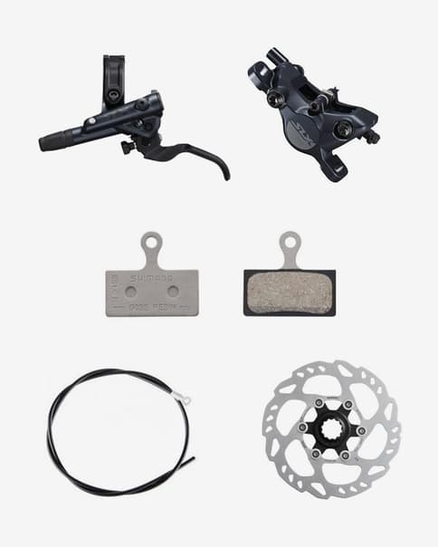 Freno de disco hidráulico Shimano SLX M7100 delantero + Disco Center Lock
