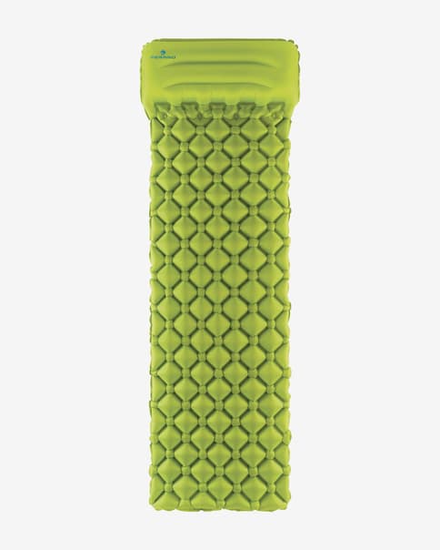 Colchón hinchable + almohada Ferrino Air Lite verde