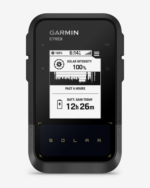 Garmin eTrex Solar negro