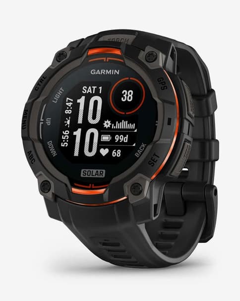 Garmin Instinct 3 Solar 45 mm negro correa negro