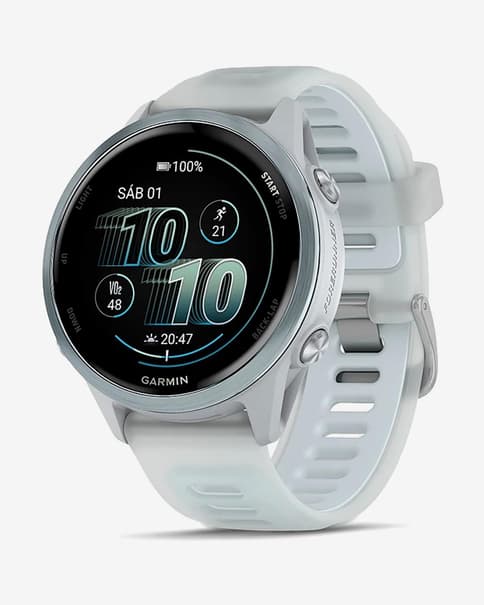 Garmin Forerunner 570 - 42 mm azul correa azul nube blanco traslúcido