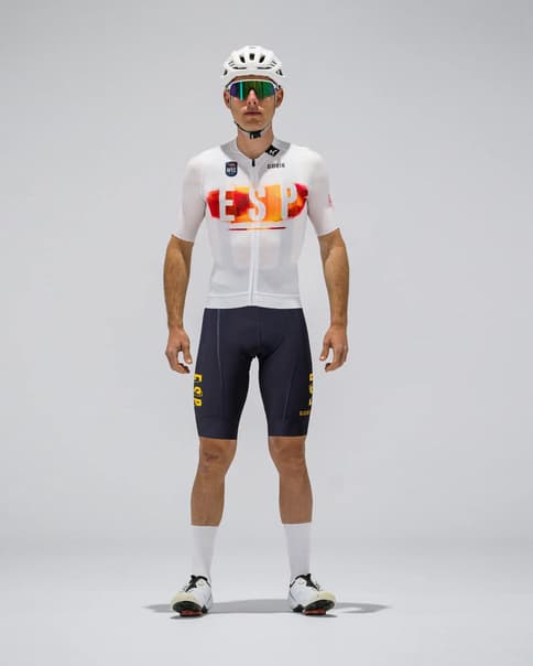 Maillot Gobik CX Pro 4.0 Campeón España RFEC manga corta blanco