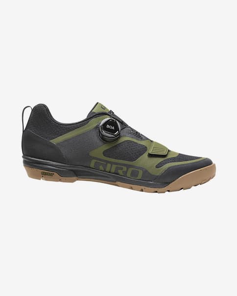 Zapatillas Giro Ventana negro verde