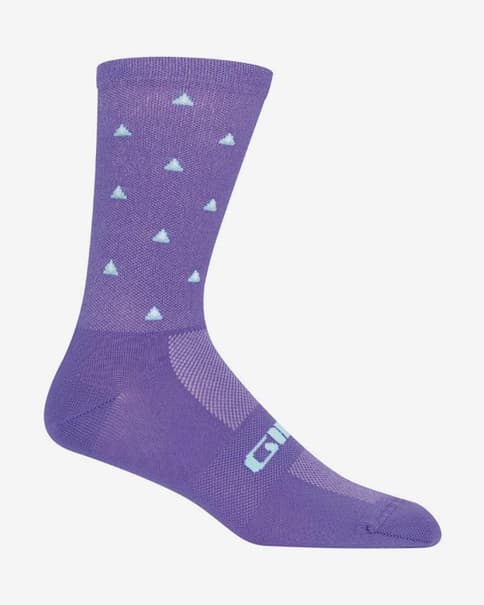 Calcetines Giro Comp Racer High Rise lila