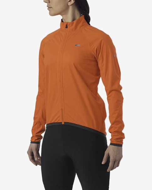Chaqueta fina cortavientos Giro Chrono Expert naranja mujer