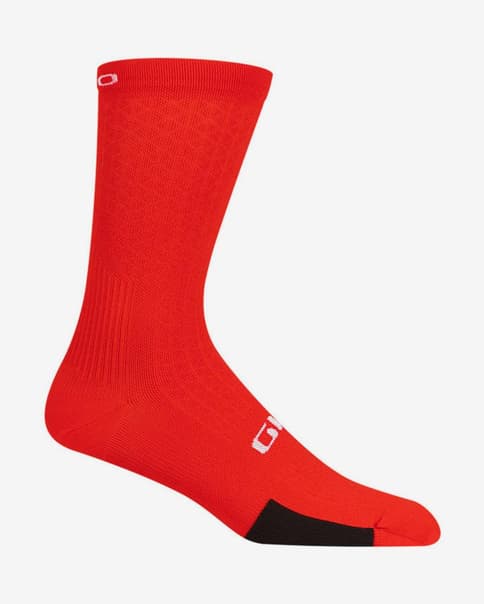 Calcetines Giro HRC Team rojo brillante negro