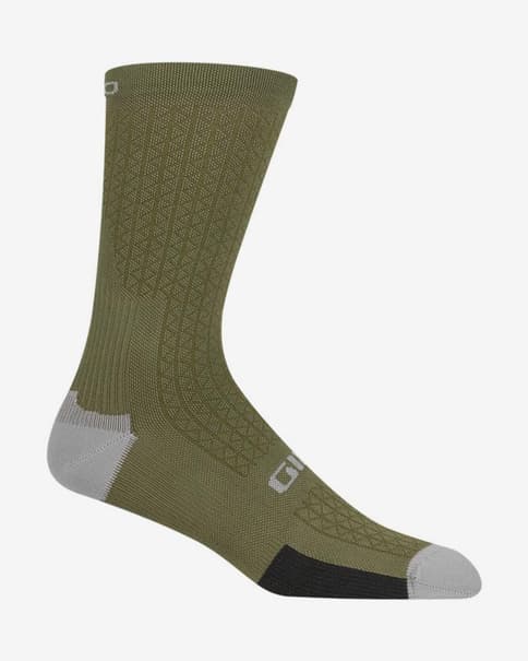 Calcetines Giro HRC Team verde oliva oscuro