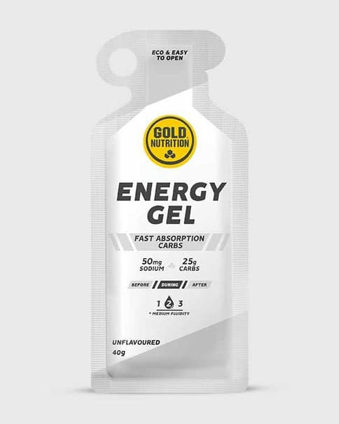 Gel energético GoldNutrition Energy Gel 40 g sabor neutro (16 unidades)