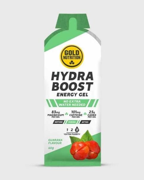 Gel energético GoldNutrition Hydra BOOST con cafeína 60 g sabor guaraná (16 unidades)