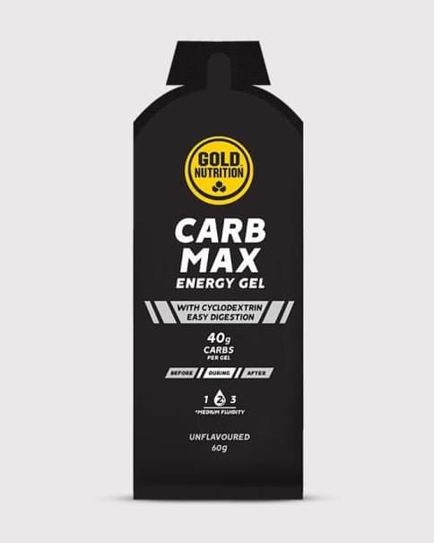 Gel energético GoldNutrition Carb Max Energy 40 g sabor neutro (16 unidades)