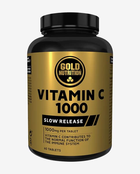 Cápsulas GoldNutrition Vitamin C 1000 mg Slow Release (60 unidades)