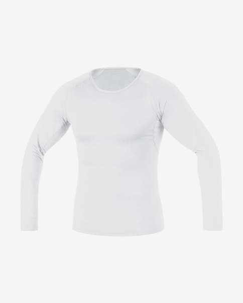 Camiseta interior Gore Wear manga larga blanco