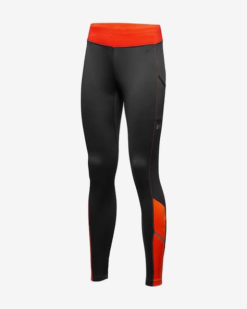 Malla larga Gore Wear R3 Thermo negro rojo mujer