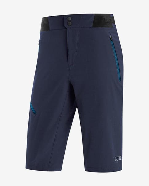 Pantalón corto Gore Wear C5 sin badana azul marino