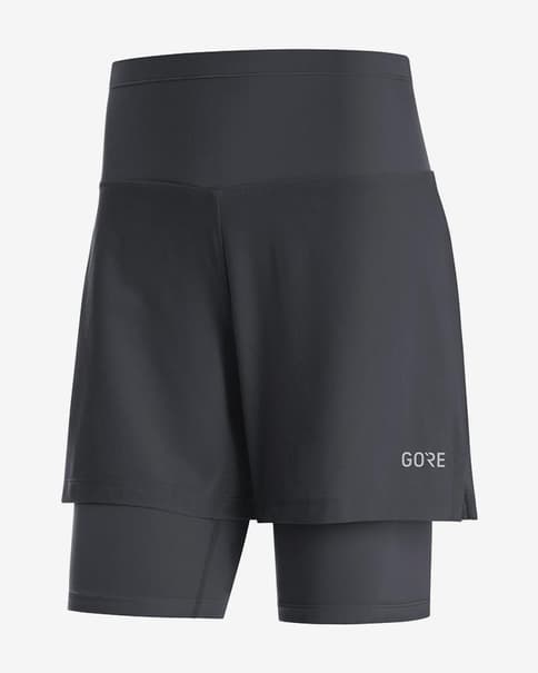 Pantalón corto Gore Wear R5 2in1 negro mujer
