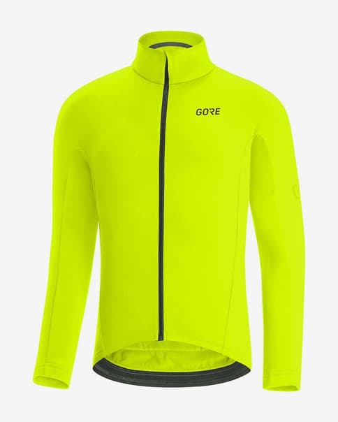 Maillot Gore Wear C3 Thermo manga larga amarillo fluo
