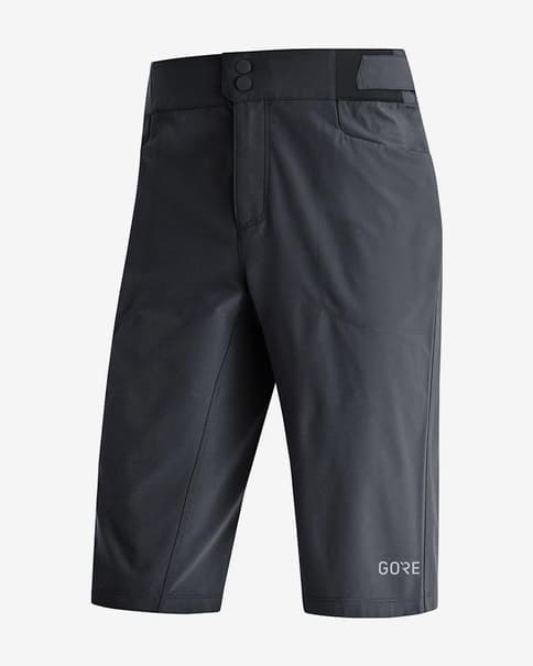 Pantalón corto Gore Wear Passion sin badana negro