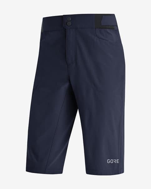 Pantalón corto Gore Wear Passion sin badana azul oscuro