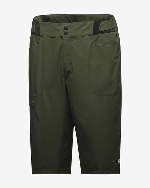 Pantalón corto Gore Wear Passion sin badana verde oliva oscuro