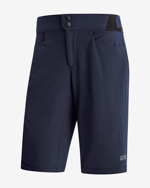 Pantalón corto Gore Wear Passion sin badana azul oscuro mujer