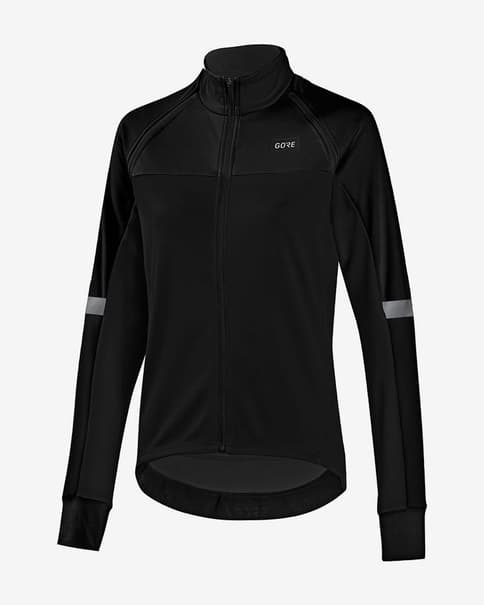 Chaqueta GOREWEAR Phantom GORE-TEX INFINIUM™ mangas desmontables negro gris mujer