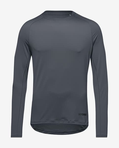 Camiseta GOREWEAR Everyday manga larga gris oscuro