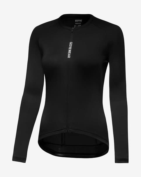 Maillot GOREWEAR Spinshift manga larga negro intenso mujer