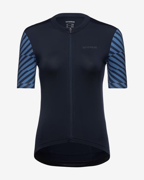 Maillot GOREWEAR Swiftride Optical manga corta negro lila mujer