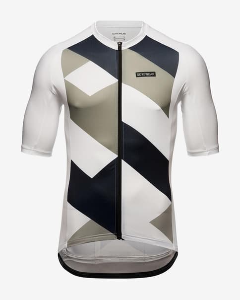 Maillot GOREWEAR Spirit Signal manga corta blanco multicolor