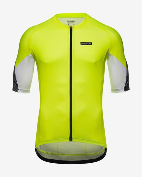 Maillot GOREWEAR Spirit Triangles manga corta amarillo