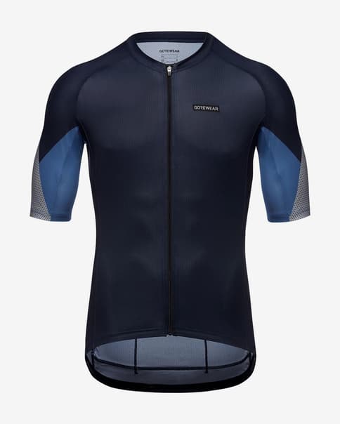 Maillot GOREWEAR Spirit Triangles manga corta azul oscuro
