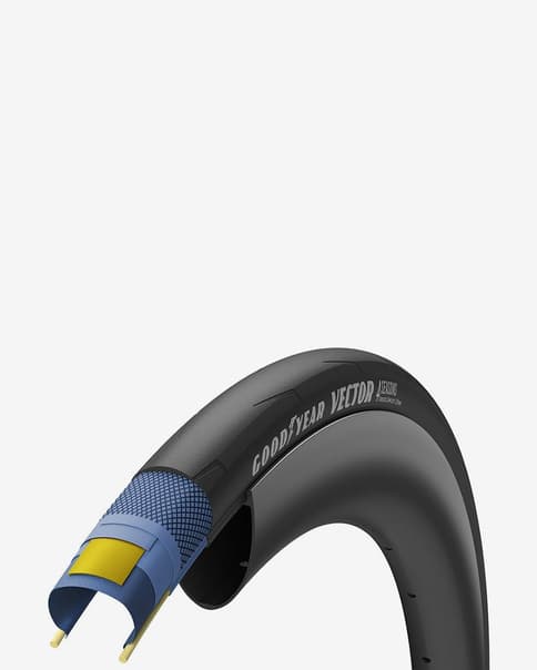 Goodyear Vector 4Seasons Tubeless Ready Tyre Black