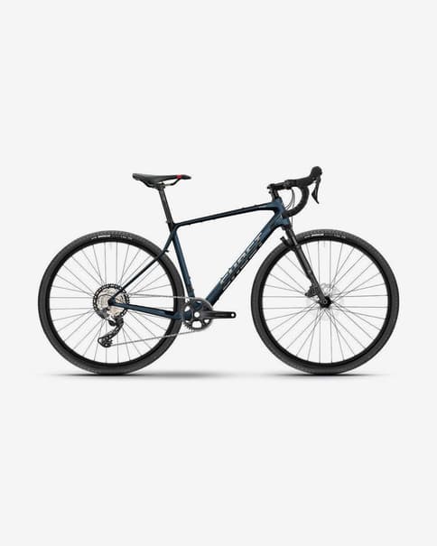 Gravel Bike Ghost Asket CF Full Party 2024 in teal green.
